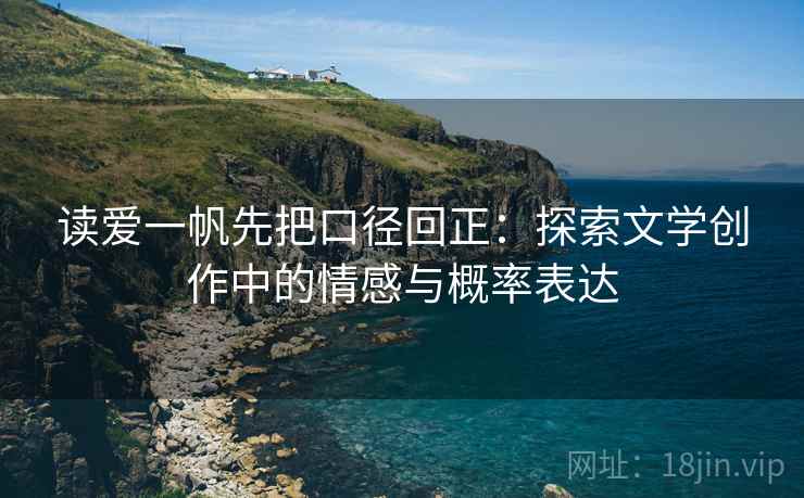 读爱一帆先把口径回正：探索文学创作中的情感与概率表达