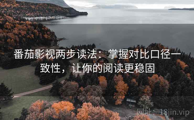番茄影视两步读法：掌握对比口径一致性，让你的阅读更稳固