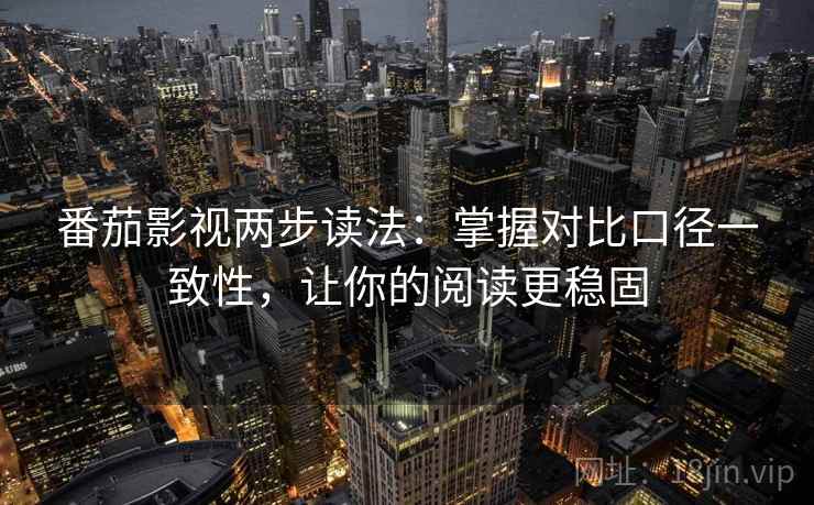 番茄影视两步读法：掌握对比口径一致性，让你的阅读更稳固